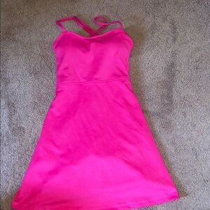 Vibrant Pink Strappy Dress Gilly Hicks